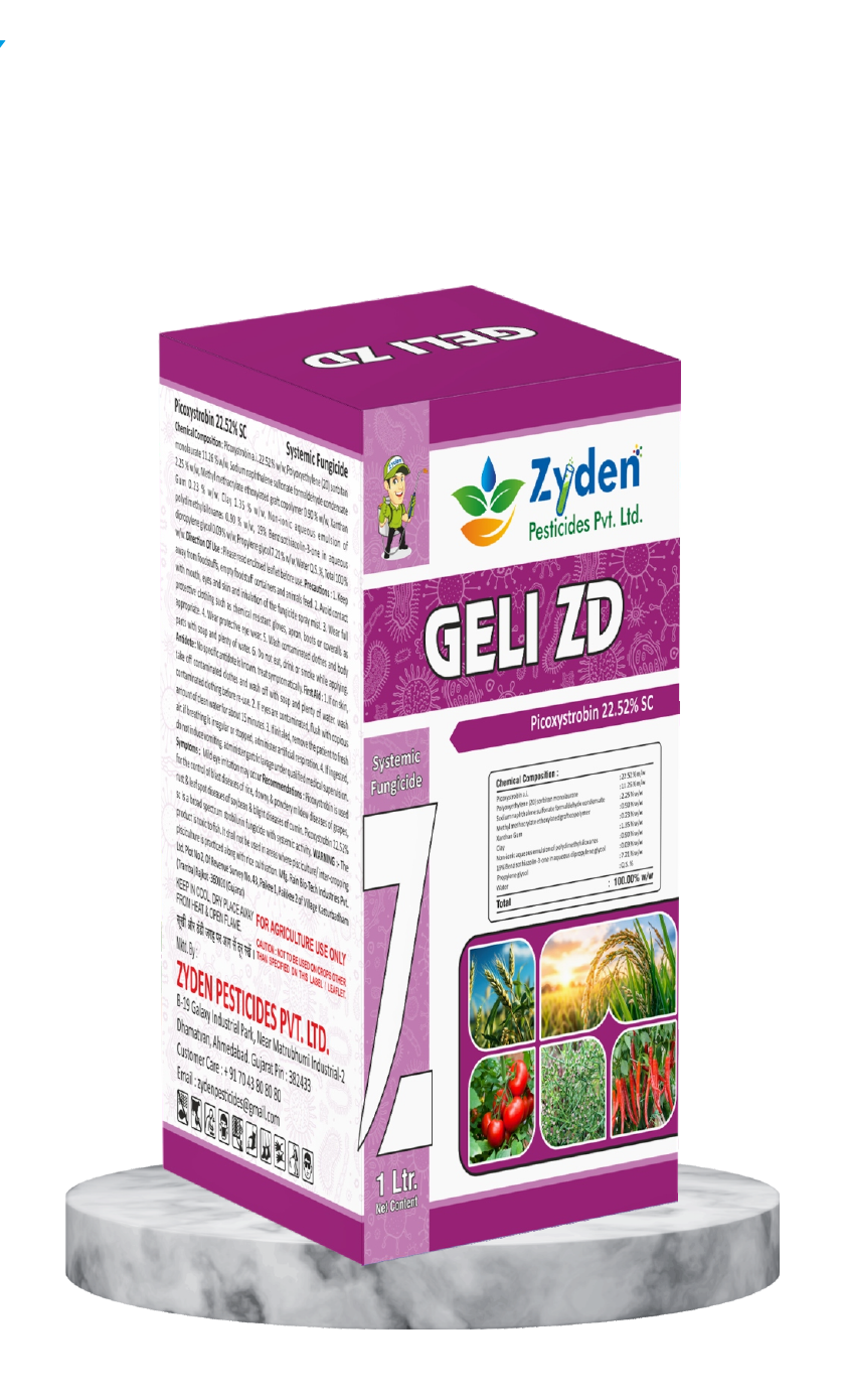 ZYDEN GELI ZD Fungicides packaging