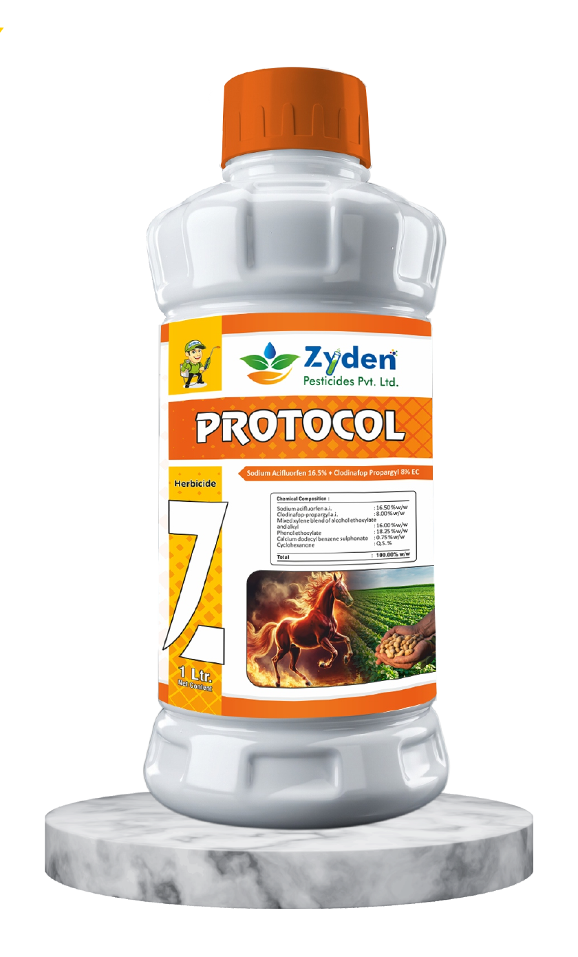 ZYDEN PROTOCOL Herbicides packaging
