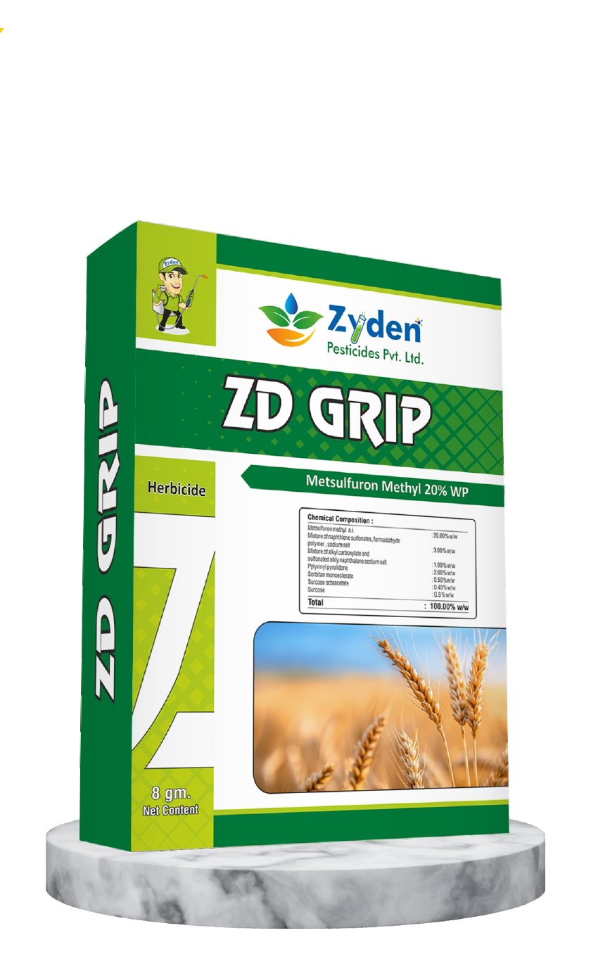ZYDEN ZD GRIP Herbicides packaging