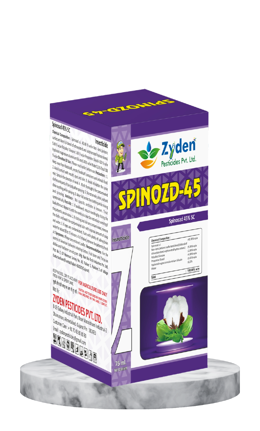 ZYDEN SPINOZD-45 Insecticides packaging